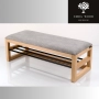 Ławka Pufa Tapicerowana Siedzisko Strong 14 LPG-504 Olcha Loft Rozmiary od 50 cm do 200 cm